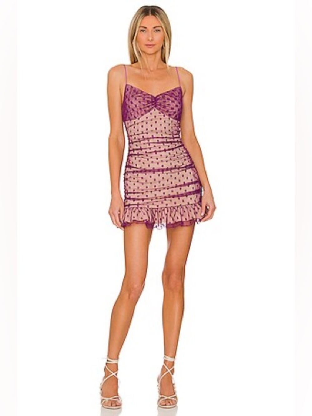 More to Come Elena Mini Dress In Fuchsia Size XXS